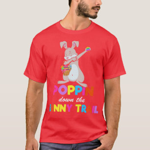 Auf dem sonnigen Weg den Niedlichen Dab-Tanz Rabbi T-Shirt