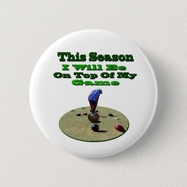 Auf dem Spiel stehen Sonnensegel-Bowls. Button (Vorderseite)