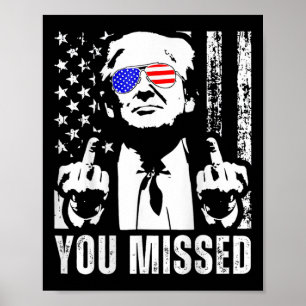 (auf dem Stapel) Sie haben Trump 2024 US-amerikani Poster