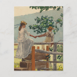 Auf dem Stile Postkarte