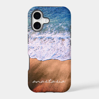 auf dem Strand