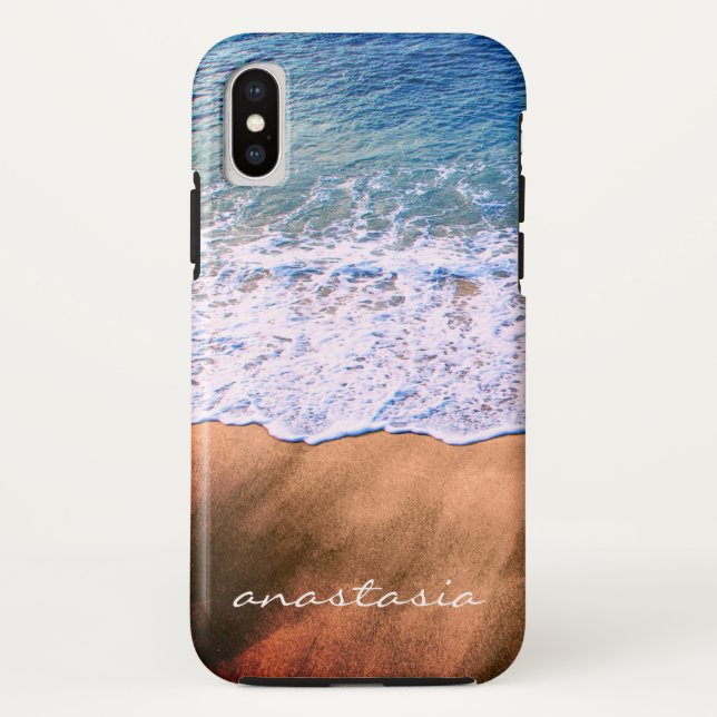 auf dem Strand Case-Mate iPhone Hülle (Rückseite)