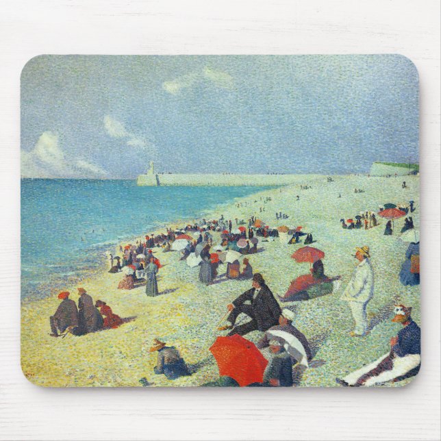 Auf dem Strand Mousepad (Vorne)