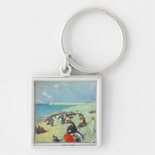 Auf dem Strand Schlüsselanhänger