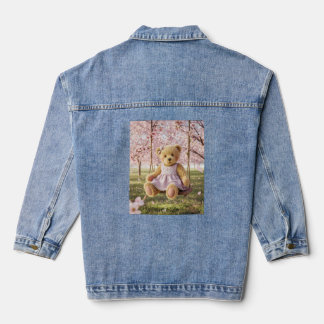 Auf dem Swing Kleinkind T - Shirt Jeansjacke