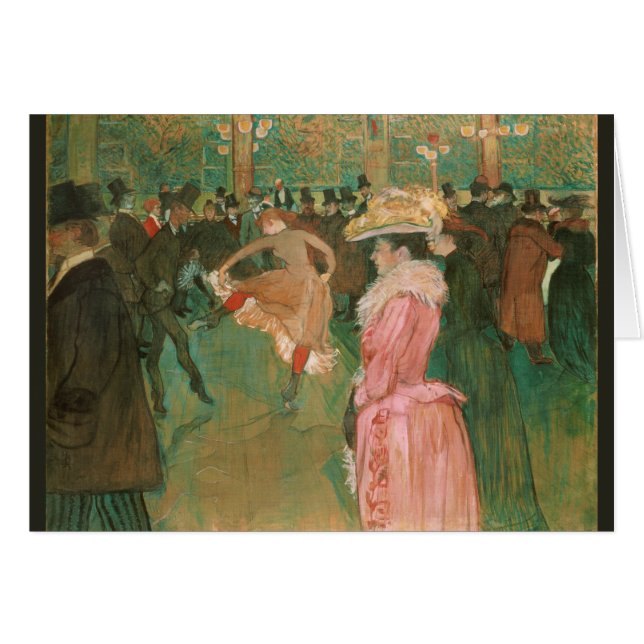 Auf dem Weg: Der Tanz von Toulouse-Lautrec (Vorderseite (Horizontal))