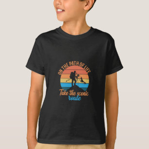Auf dem Weg des Lebens, nehmen Sie die Landschaftl T-Shirt