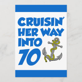 Auf dem Weg in 70 Einladung