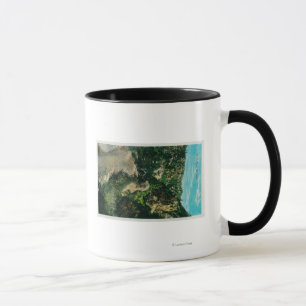 Auf dem Weg, Pferderücken am Berg Lowe Tasse