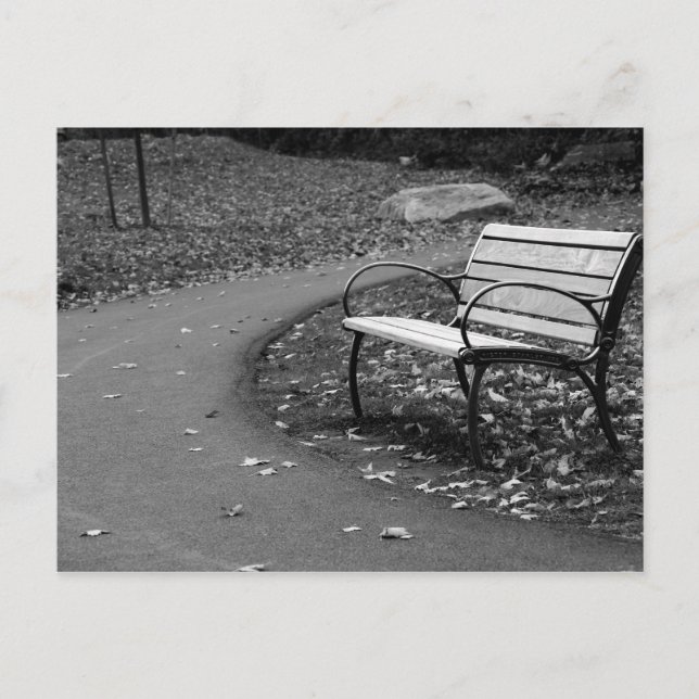 Auf dem Weg Postkarte (Vorderseite)