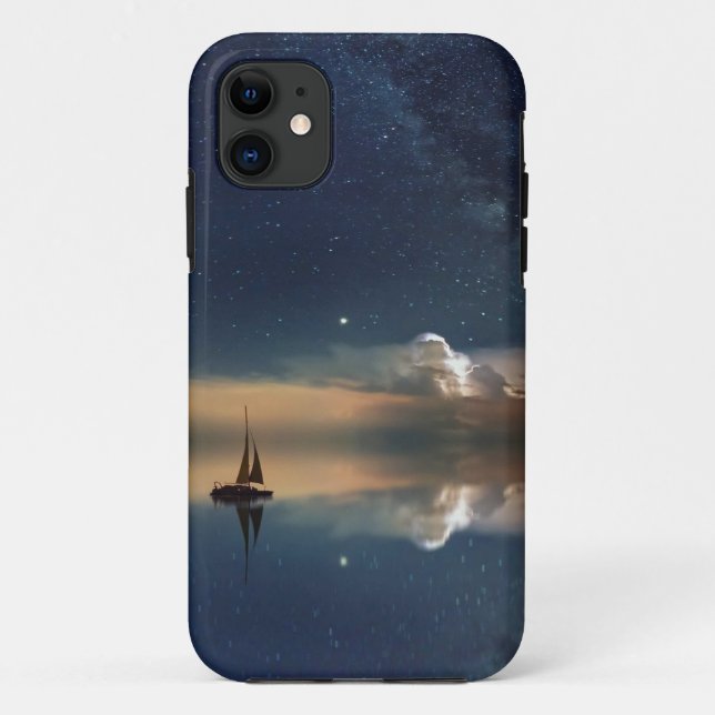 Auf dem Weg zu den Wolken Case-Mate iPhone Hülle (Rückseite)