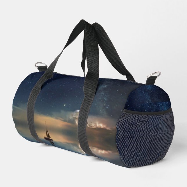 Auf dem Weg zu den Wolken Duffle Bag (Rechte Ecke)