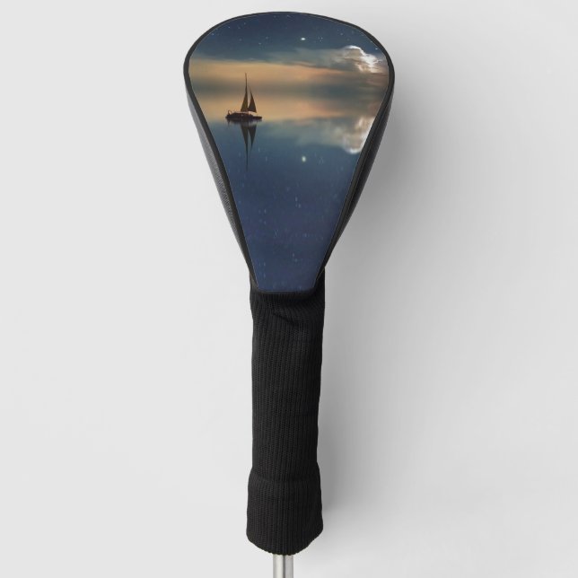 Auf dem Weg zu den Wolken Golf Headcover (Vorderseite)