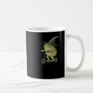 Auf dem Weg zu Tom Foolery Frog, lustig Whimsical  Kaffeetasse