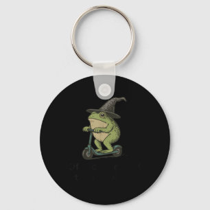 Auf dem Weg zu Tom Foolery Frog, lustig Whimsical Schlüsselanhänger