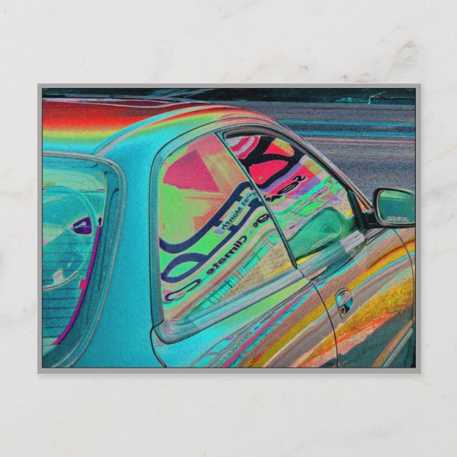 auf dem Weg Zuhause (Original) Postkarte (Vorderseite)