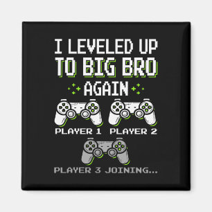 Auf dem Weg zum Großen Bro wieder Bruder Gamer Fun Magnet