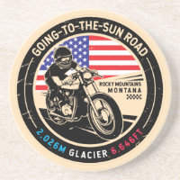 Auf dem Weg zum Montana Motorrad