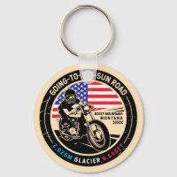 Auf dem Weg zum Montana Motorrad
