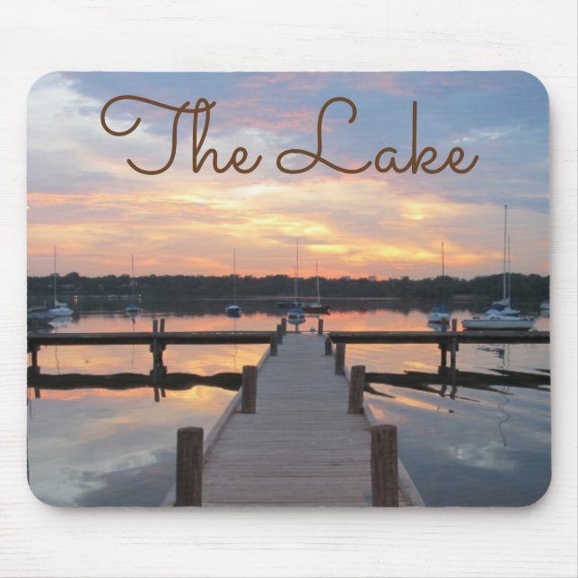 Auf dem Weg zum See! Mousepad (Vorne)