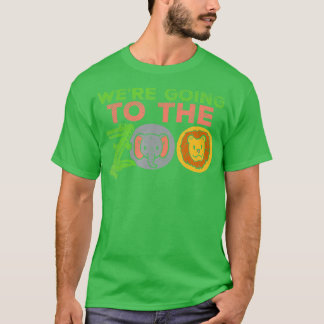 Auf dem Weg zum Zoo Safari Abenteuer Wildl T-Shirt