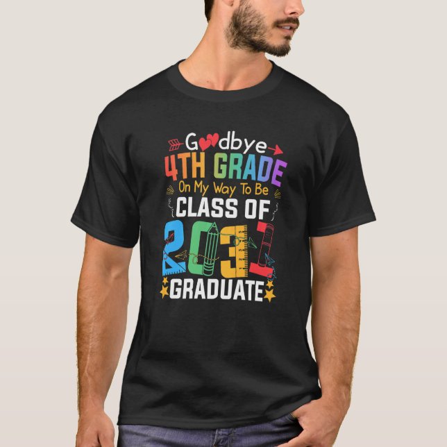 Auf dem Weg zur Klasse 2031 gr T-Shirt (Vorderseite)
