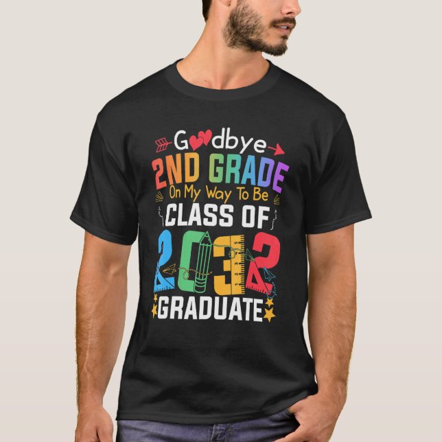 Auf dem Weg zur Klasse 2032 gr T-Shirt (Vorderseite)