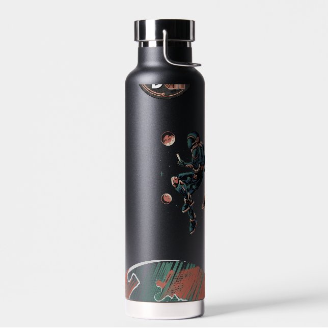 AUF DEN DAI-Nachrichten-Wasserflaschen Trinkflasche (Links)