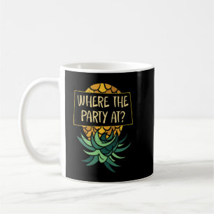 Auf den Kopf Ananas, wo Party Funny Swinger P Kaffeetasse