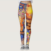 Auf den Mond und die Leggings