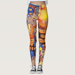 Auf den Mond und die Leggings