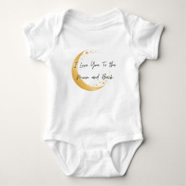 Auf den Mond und zurück Baby Strampler