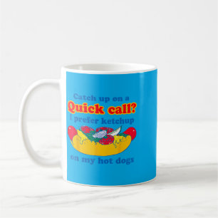 Auf den neuesten Stand kommen mit einem kurzen Anr Kaffeetasse