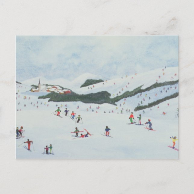 Auf den Pisten 1995 Postkarte (Vorderseite)