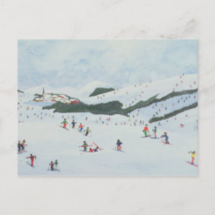 Auf den Pisten 1995 Postkarte