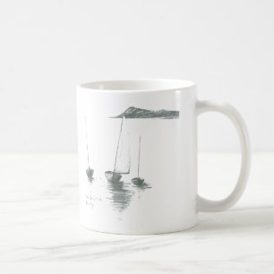 Auf den Strand gesetzt, Inseln von Scilly Kaffeetasse
