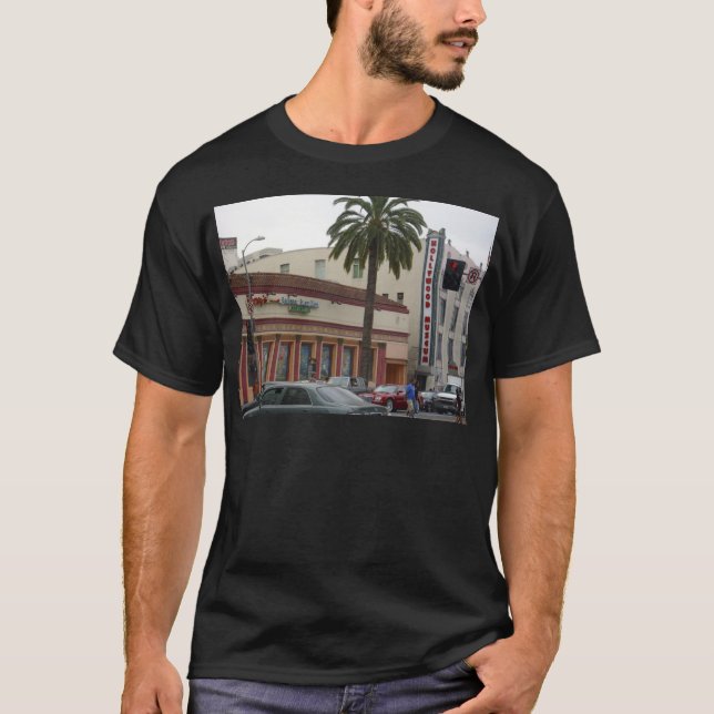 Auf den Straßen des Hollywood Boulevard T-Shirt (Vorderseite)