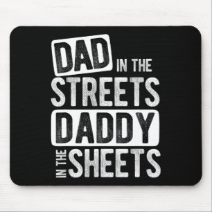Auf den Straßen, die der Papa in den Büchern zum b Mousepad