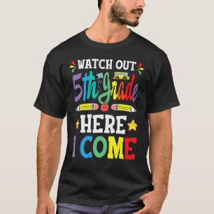 Auf der 5. Klasse schauen, ich komme 4. Klasse Gra T-Shirt