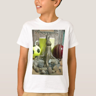 Auf der anderen Seite Pitch & Crease: Fußball-Cric T-Shirt