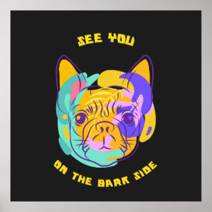 Auf der Bark-Seite sehen wir uns wieder Hundewitz Poster