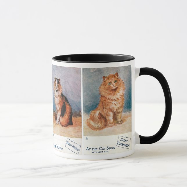 Auf der Cat Show ・ Louis Wain ・ Tasse (Rechts)