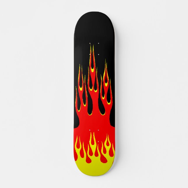 Auf der Feuerskateboard Skateboard (Vorne)