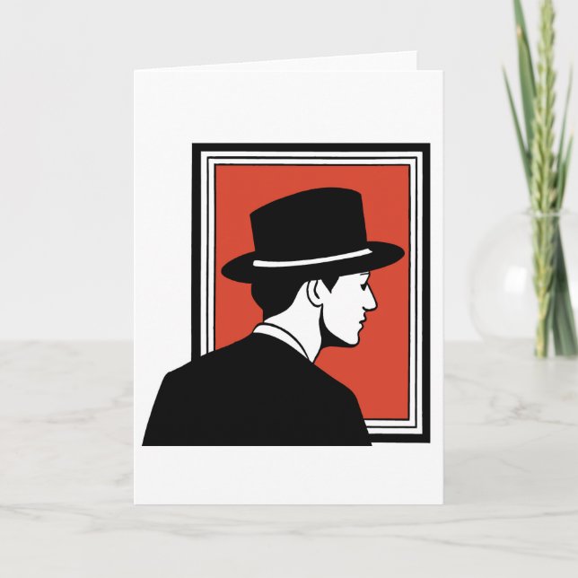 Auf der Gallery Art Card Feiertagskarte (Vorderseite)