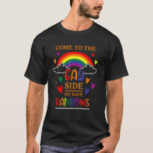 Auf der Gay Seite haben wir Regenbogen, lustige LG T-Shirt