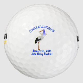 Auf der Geburt Ihres Babys - Golfball-Keepake Golfball