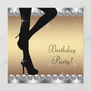 Auf der Geburtstagspartei einsteigen Einladung