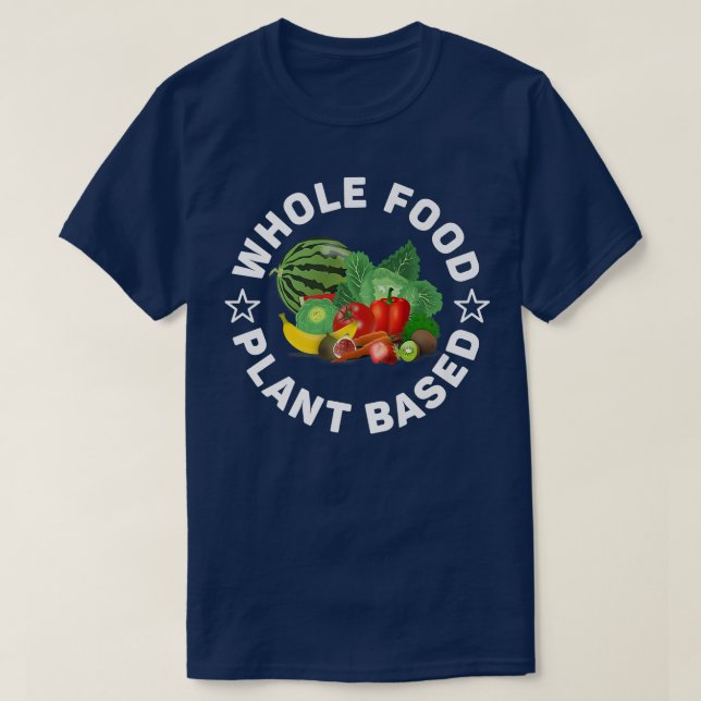 auf der Grundlage von Lebensmitteln, auf der Grund T-Shirt (Design vorne)