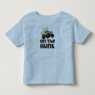 Auf der Jagd, Kinder Ostern Kleinkind T-shirt