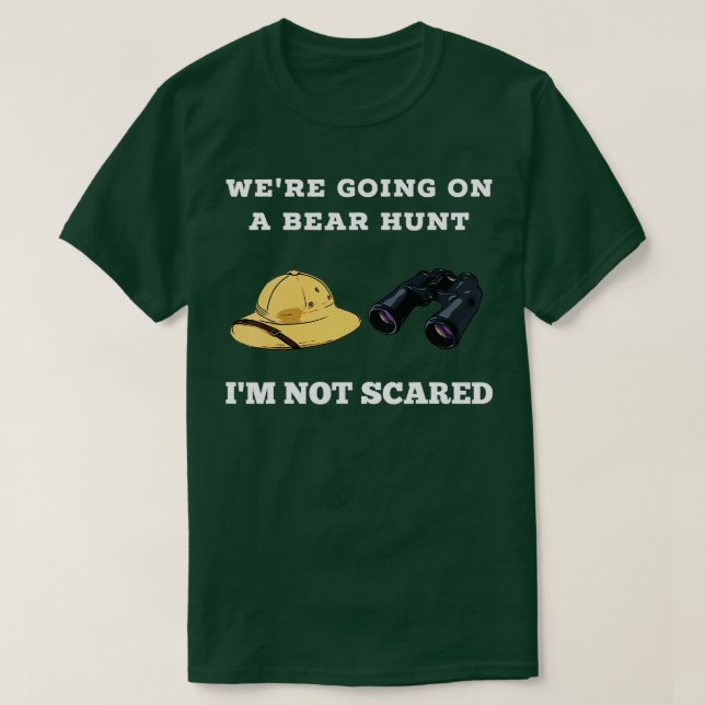 Auf der Jagd nach Bärengängen Niedliche Kinder T-Shirt (Design vorne)